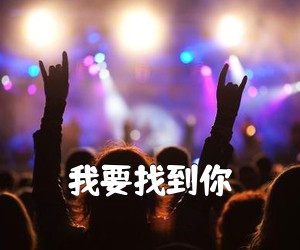《我要找到你吉他谱》(C调)