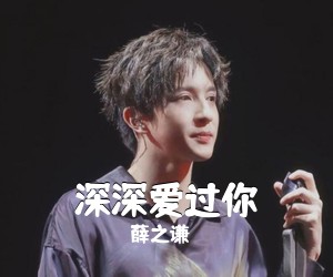 薛之谦《深深爱过你吉他谱》(C调)
