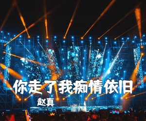 赵真《你走了我痴情依旧简谱》