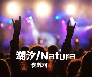 安苏羽《潮汐/Natura吉他谱》(C调)