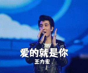 王力宏《爱的就是你吉他谱》(C调)