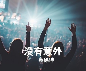 蔡徐坤《没有意外吉他谱》(C调)