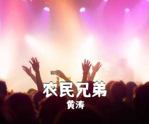 黄涛《农民兄弟简谱》