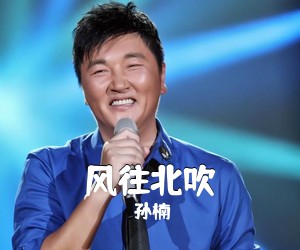 孙楠《风往北吹吉他谱》(G调)