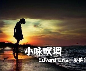 Edvard Grieg 爱德华·格里格《小咏叹调简谱》