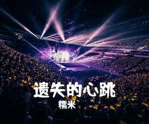 糯米《遗失的心跳吉他谱》(C调)