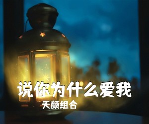 天颜组合《说你为什么爱我简谱》