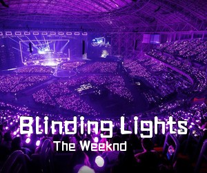 The Weeknd《Blinding Lights吉他谱》(C调)