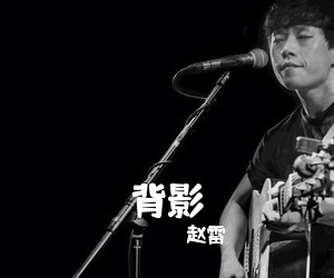 赵雷《背影吉他谱》(D调)