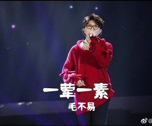 毛不易《一荤一素吉他谱》(E调)