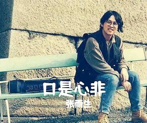 张雨生《口是心非吉他谱》(C调)