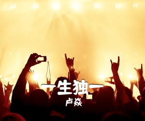 卢焱《一生独一吉他谱》(C调)