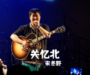 宋冬野《关忆北吉他谱》(G调)