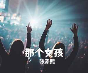 张泽熙《那个女孩吉他谱》(C调)