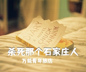 万能青年旅店《杀死那个石家庄人吉他谱》(G调)