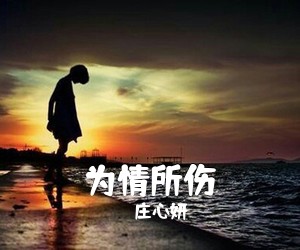 庄心妍《为情所伤吉他谱》(G调)