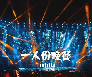 ToddLi《一人份晚餐吉他谱》(G调)