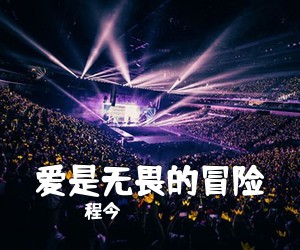 程今《爱是无畏的冒险吉他谱》(G调)