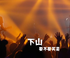 要不要买菜《下山吉他谱》(G调)