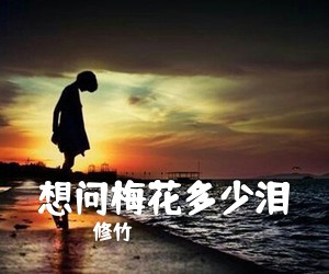 修竹《想问梅花多少泪简谱》