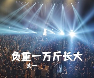 太一《负重一万斤长大吉他谱》(G调)