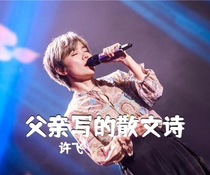 许飞《父亲写的散文诗吉他谱》(C调)