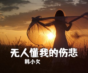 韩小欠《无人懂我的伤悲简谱》