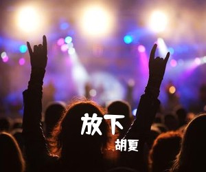 胡夏《放下吉他谱》(G调)