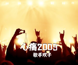 歌手欢子《心痛2009吉他谱》(C调)