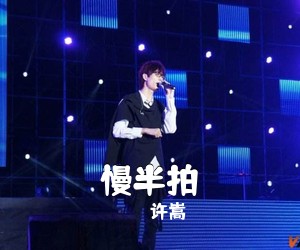 许嵩《慢半拍吉他谱》(C调)