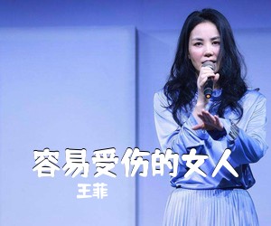 王菲《容易受伤的女人吉他谱》