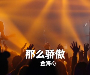 金海心《那么骄傲吉他谱》(G调)