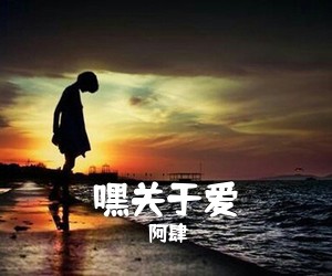 阿肆《嘿关于爱吉他谱》(C调)