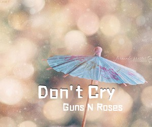 Guns N Roses《Don't Cry吉他谱》