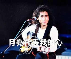 齐秦《月亮代表我的心吉他谱》(G调)