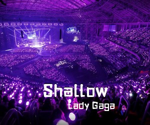 Lady Gaga《Shallow吉他谱》(C调)