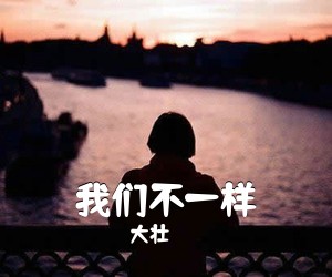 大壮《我们不一样吉他谱》