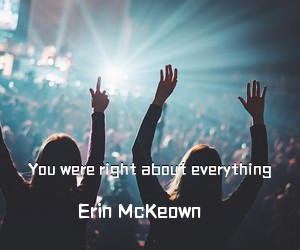 Erin McKeown《You were right about everything尤克里里谱》(G调)