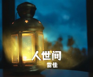 雷佳《人世间吉他谱》(G调)