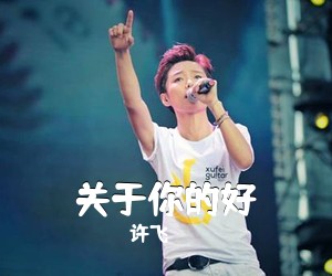 许飞《关于你的好吉他谱》(C调)
