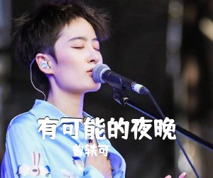 曾轶可《有可能的夜晚吉他谱》(G调)