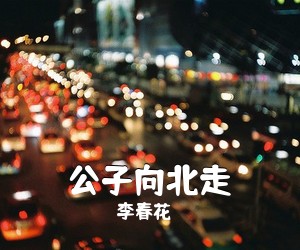 李春花《公子向北走吉他谱》(G调)