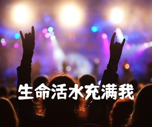 《生命活水充满我吉他谱》(E调)