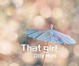 Olly Murs《That girl吉他谱》(G调)