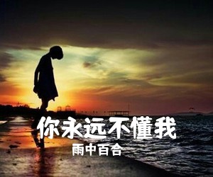 雨中百合《你永远不懂我简谱》