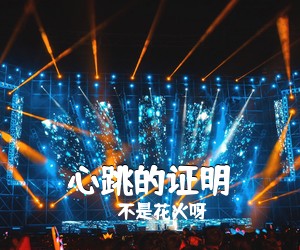 不是花火呀《心跳的证明吉他谱》(C调)