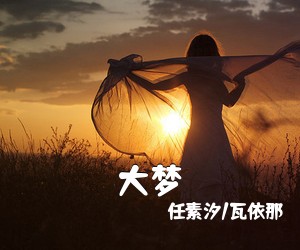任素汐/瓦依那《大梦吉他谱》(G调)