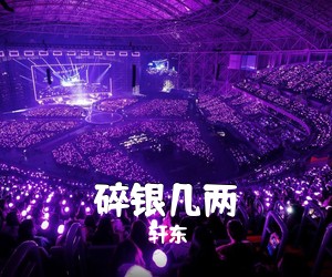 轩东《碎银几两吉他谱》(C调)