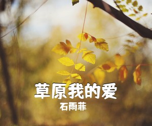 石雨菲《草原我的爱简谱》