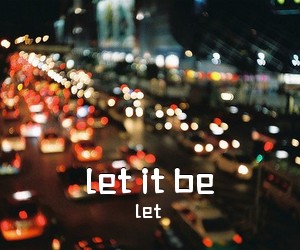 let《let it be尤克里里谱》(C调)